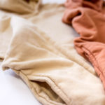 NAYAVITA cotton poncho towel 3-6 years natural and tuscany pockets