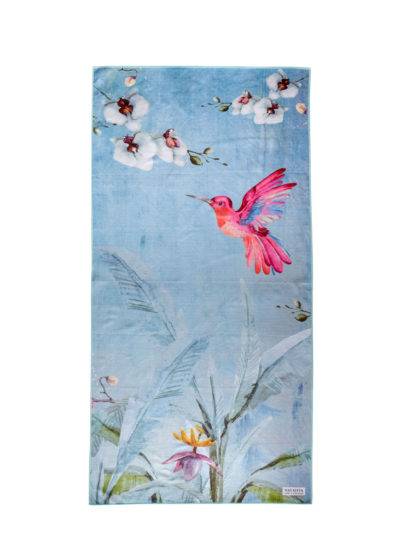 NAYAVITA Mikrofaser Strandtuch Kolibri saugfähiges Strandtuch Reisehandtuch großes Strandtuch faltbar schnell trocknend sand freies sand abweisendes Handtuch Strandhandtuch Reisetuch