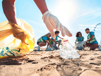 NAYAVITA recyklace PET lahví na mikrovlákno a eko osušky Recyklace plastových lahví recyklace plastů upcyklace plastů recyklujeme plasty